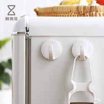 Lazy corner refrigerator magnet adhesive hook refrigerator patch tile kitchen storage hook hook Hook 2 pack 66019