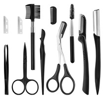11Pcs Eyebrow Kit Eyebrow Grooming Trimming Kit with