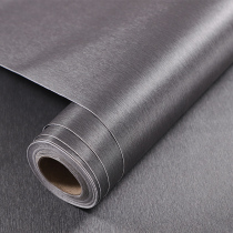 Dark gray brushed refrigerator sticker full sticker Washing machine waterproof self-adhesive renovation sticker Removable Nordic decoration double door