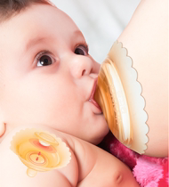 Double Nipple Shield Nipple Protection Hood Feeding Miller Assisted Large Nipple Breast Milk Chapped Ultra Slim Breastfeeding Prevention Bite Cream