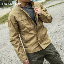 Emerson Emersongear Mens Thin Long Sleeve Coat Blue Standard Beetle Tactical Commuter Jacket