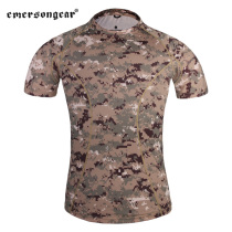 EMERSON EMERSON mens summer round neck short sleeve running tight outdoor sports perspiration T-shirt