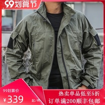 Emerson spring autumn coat mens windbreaker PCU tactical jacket hooded outdoor sports thin coat wear-resistant