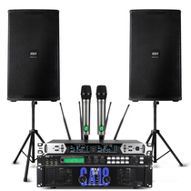 HXA Villa audio ktv set Song machine touch screen all-in-one home karaoke power amplifier speaker full set