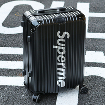 Suitcase male graffiti travel new rod box universal wheel strong and durable thickened female 24-inch student tide box