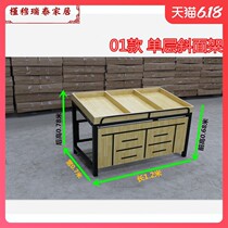 Vegetable shelf Fruit shelf display rack Heap head fruit and vegetable platform Vegetable and fruit container Vegetable shelf