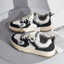 Niche retro moral training shoes autumn winter shoes children 2021 New ulzzang wild ins Tide Sports Leisure board shoes