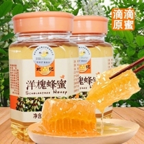 Wild pure natural farmhouse honey acacia honey food bottle 500g spot packaging Bee Farm straight hair