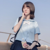 (Sisi sauce)new JK uniform summer spot star leaf water hand suit top water body no Ben shallow water deep water