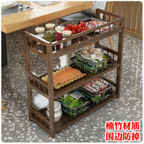 Hotel side dishes restaurants hot pot restaurants shelves tables and chairs multi-layer vegetable dishes tableware sets save space