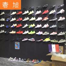 Specialty store wall shoe support display rack can be placed with tag metal shoe rack sports casual shoes shelf shoe store dedicated
