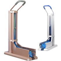 Shoe cover machine fully automatic home new stepped foot treeters disposable shoe film machine commercial intelligence with armrests compartment J