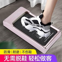 Shoe cover machine Home Automatic wearing of shoe cover foot upmarket entry door fully automatic electric commercial entry-entry door set shoes J