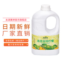 Taihu Merrill Lynch 10 times kumquat lemon flavor fruit juice thick milk tea shop special drinking raw material pulp high shrinkage