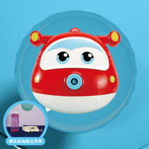 (Limited Time Discount) Bubble Blowing Machine Super Flying Man Le Di Xiao Ai Outdoor Strap Children's Toy Electric Sound and Light