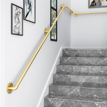  European-style kindergarten handrail wrought iron artist railing Simple style stair handrail corridor against the wall non-slip handle