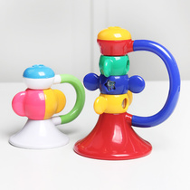 Toyroyal Japanese Royal baby rattles 0-1 years old Small horn blows newborn baby hand-grasping rattles toy