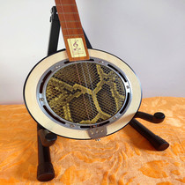 Xiongsheng factory direct python skin garden-shaped Guangdong three-string Qinqin musical instruments for the elderly beginner children plucked manufacturers straight