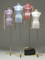 Model shelf display stand wedding electroplating female model three-dimensional clothing window display model props dummy model