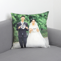 Pillow customization to customize logo Xiao Zhan photo pillow Yi Qianxi gift Real person diy sofa cushion