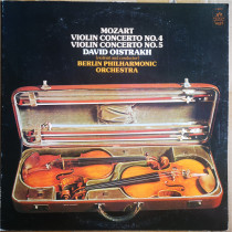 ANGEL David Oistrach-Mozarts 45 small Association LP vinyl stereo
