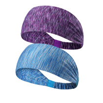 Sports yoga hair band female hair band fitness headband sweat-absorbing running anti-sweat washing face makeup head rope hair band