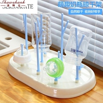 Baby bottle drain rack drying rack cool drying rack bottle rack drain storage holder dust storage