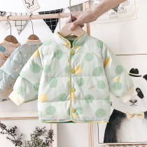 Childrens down liner Baby boy toddler winter light down jacket Childrens winter warm jacket white duck down clothes