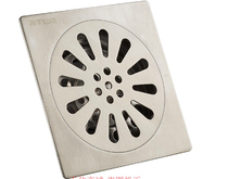 ANNWA Bathroom bathroom balcony Spring SUS304 stainless steel brushed floor drain NDL50T601L