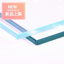 5 to 15mm tempered glass custom coffee table table table table rectangular table top glass plate paint factory direct sales