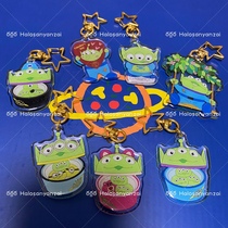 Original Toy Story Three-eyed Monster Three-Eyezai Sweet Potato Valentines Day Acrylic Pendant Hanging Keychain Ring