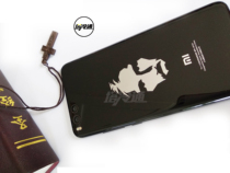 Tower Lengtong strictly chooses handsome and cool Jesus face metal icon phone sticker Christ Catholic sacred object phone sticker