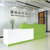 Cashier shop small net red milk tea dessert shop bar clothing store front desk reception desk simple modern counter