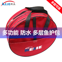 Kojay fish handbag handbag multifunctional waterproof thickened round fish guard bag double fishing gear bag cashier bag