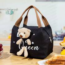 Insulation bag lunch box portable bag with aluminum foil thicker handbag for work students with dinner and lunch bag