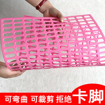 Dog cage foot pad encryption thickened large plastic base plate mesh cushion heat dissipation plate Gold Maute di Haschi side Shepherd