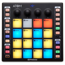 PreSonus ATOM portable DJ pad tremolo beginner midi keyboard controller electronic sound introduction