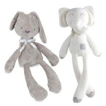 Infants entrance to nibble appeasement dolls long feet Elephant long ear Rabbit accompanied by sleeping doll Baby accompanied by sleeping doll