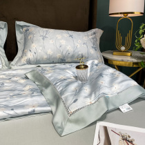 Roland Home Textile 100 Lean Lean Pure Heather Air Conditioning Thin by Summer Quilt Summer Cool Quilt with bed sheet pillowcase Four pieces