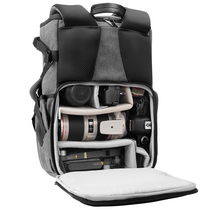 Euma Digital camera bag Canvas Casual photography shoulder SLR bag Geography backpack Canon Nikon Micro single bag