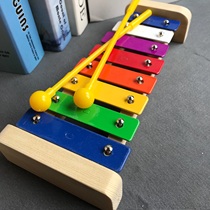 Baby early education puzzle Music Toys eight-tone piano baby children early education hand knock 8-scale xylophone 123 years old
