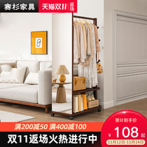 Dressing mirror full-length mirror floor mirror home wardrobe girls bedroom ins wind coat rack with mirror fitting mirror