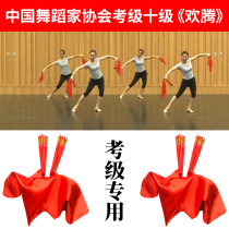 China Dance Association Grade Ten jubilant childrens special dance chopsticks Mongolian dance red chopsticks dance professional props