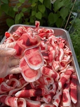 Jilin Deer Township sika deer fresh deer fluffy slices 50g 109 yuan pruned deer whip sparkling wine