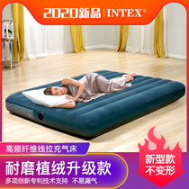 INTEX air cushion bed sheet outdoor simple inflatable mattress Household thickened portable lazy bed Double punch air bed