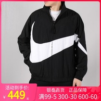 Nike jacket mens 2021 spring new big logo hook casual sportswear jacket AR3133-010
