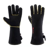 Oven microwave Barbecue Insulation thermal insulation gloves electric welded anti-cut gardening gloves Niu Piao Pau manufacturer straight up