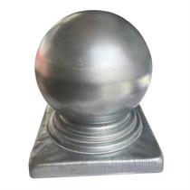 Headband Wrought iron spherical decorative cap Stamping sealing cap Column gland staircase steel pipe cap round ball guard railing anti -