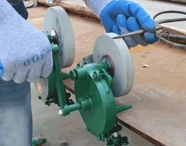 Industrial grade strong hand grinder small household desktop 6 inch grinding polishing grinder stable portable