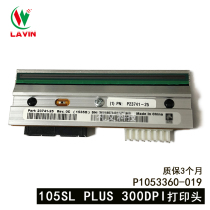 New 105sl plus 300dpi barcode printer print head P1053360-019 Needle New